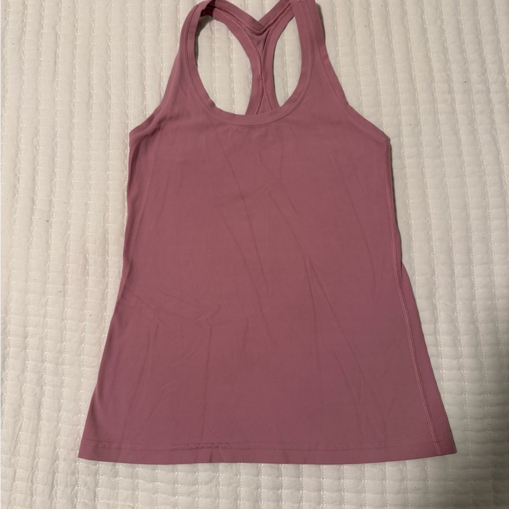 Lululemon Athletica Mauve Racerback Tank Top